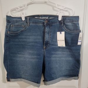 Midi Jean Shorts